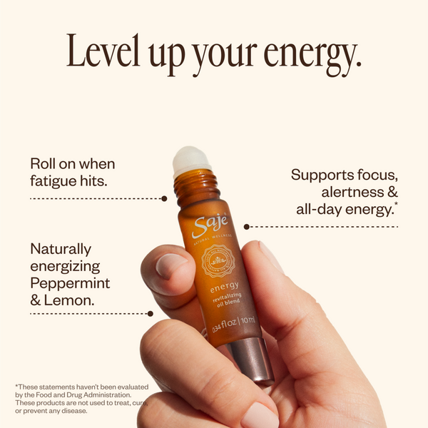 Saje Natural Wellness Energy Revitalizing Oil Blend Roll-On #3