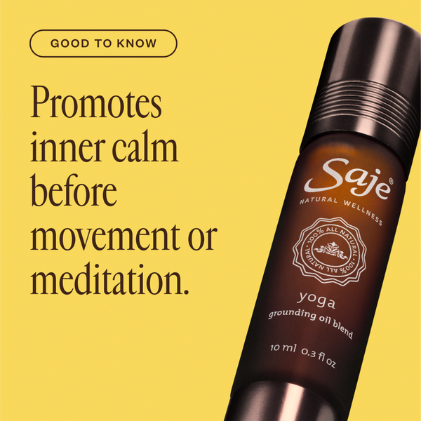 Saje Natural Wellness Yoga Grounding Roll-On Oil Blend #2