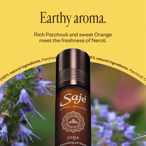 Saje Natural Wellness Yoga Grounding Roll-On Oil Blend #5