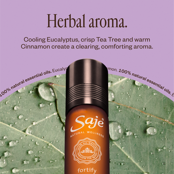 Saje Natural Wellness Fortify Antitussive (Cough Suppressant) Oil Blend Rub #5