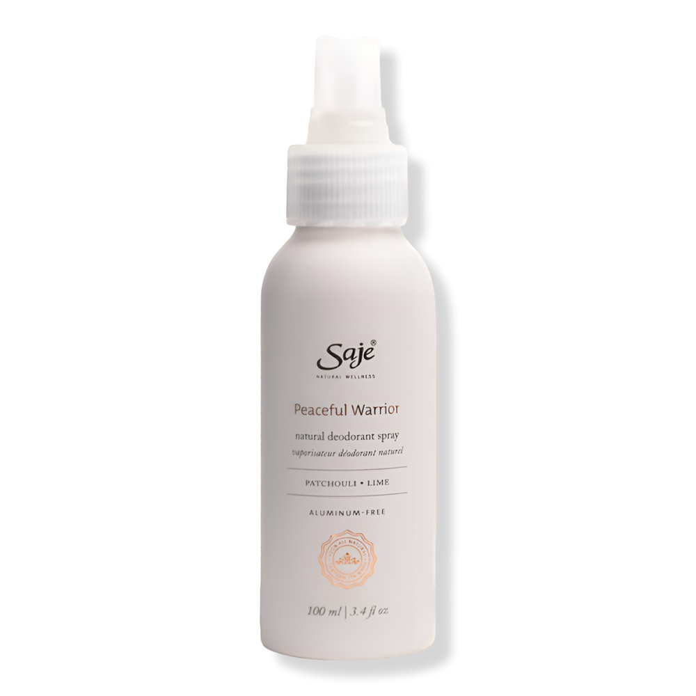 Saje Natural Wellness Natural Deodorant Spray - Peaceful Warrior