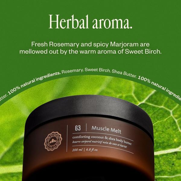 Saje Natural Wellness Muscle Melt Comforting Coconut & Shea Body Butter #5