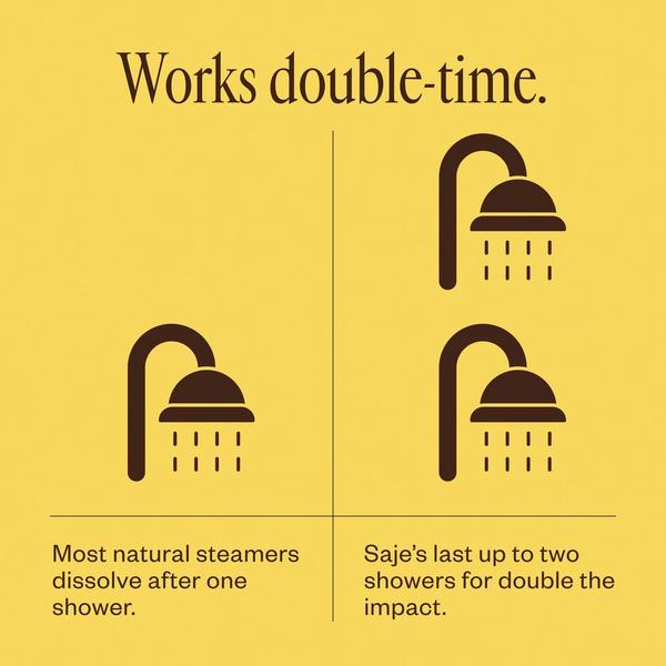 Saje Natural Wellness Shower Steamer Trio #7