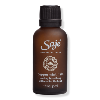 Saje Natural Wellness Peppermint Halo Cooling and Soothing Oil Blend Roll-On