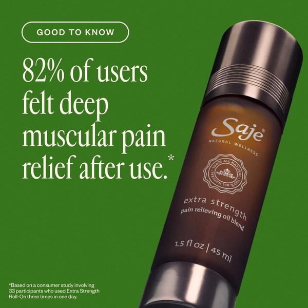 Saje Natural Wellness Extra Strength Pain Relieving Roll-On Oil Blend #2