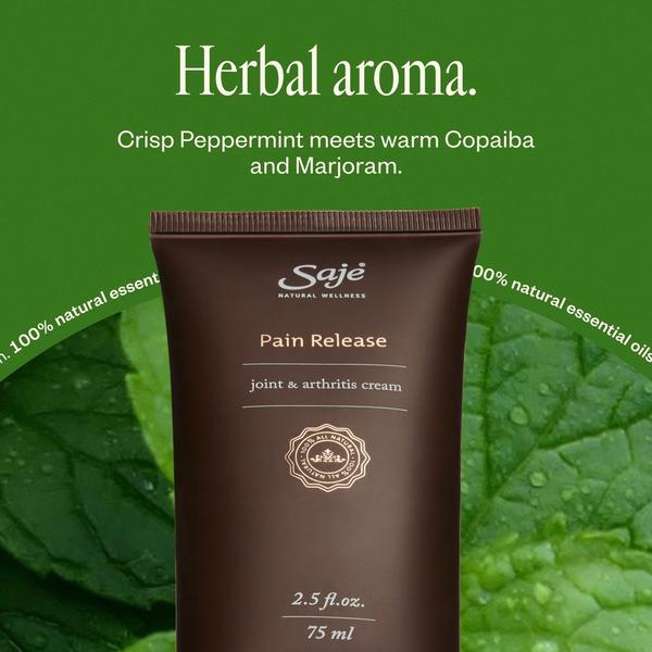 Saje Natural Wellness Pain Release Joint and Arthritis Cream #5