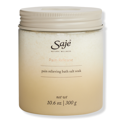 Saje Natural Wellness Pain Release Pain Relieving Bath Salt Soak