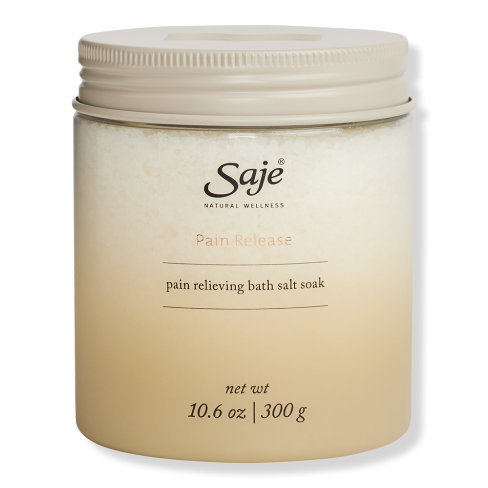 Saje Natural Wellness Pain Release Pain Relieving Bath Salt Soak