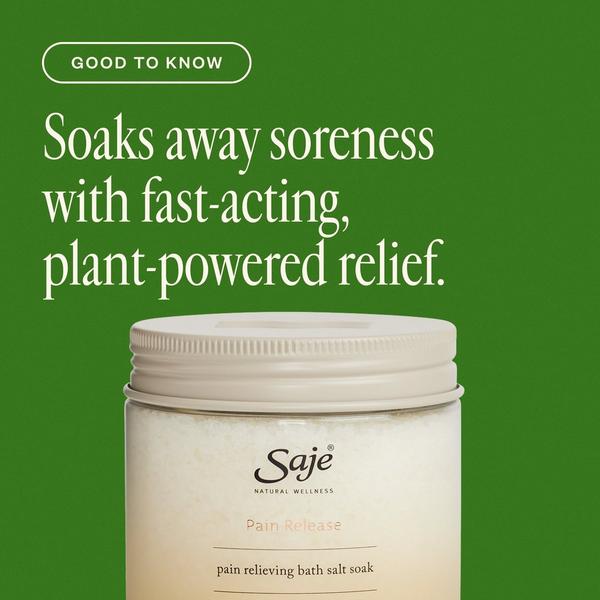 Saje Natural Wellness Pain Release Pain Relieving Bath Salt Soak #2