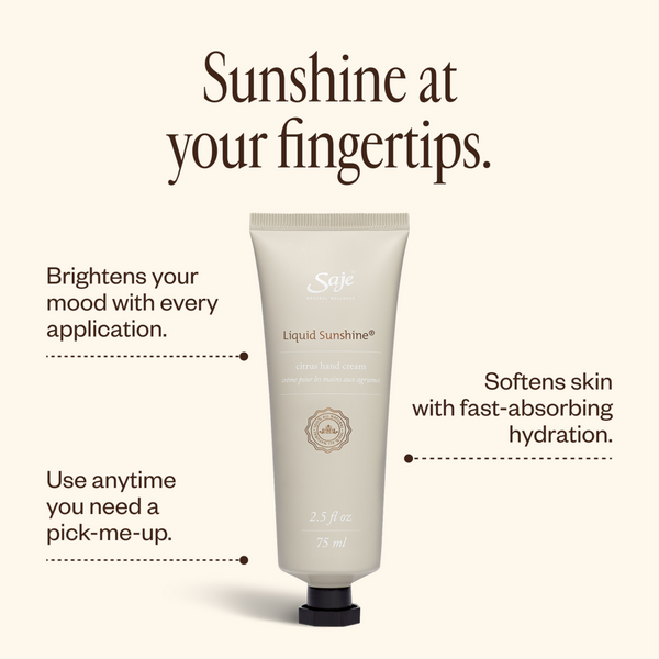Saje Natural Wellness Liquid Sunshine Citrus Hand Cream #3