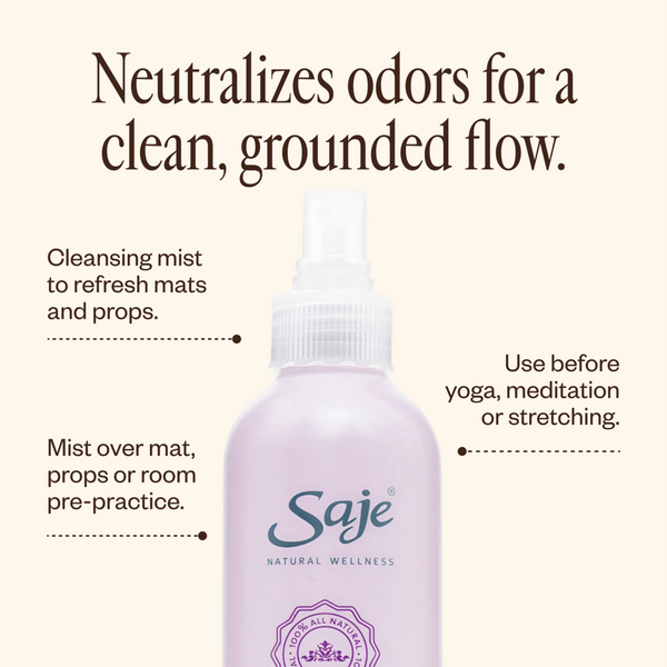 Saje Natural Wellness Yoga Freshening Mat Spray #3