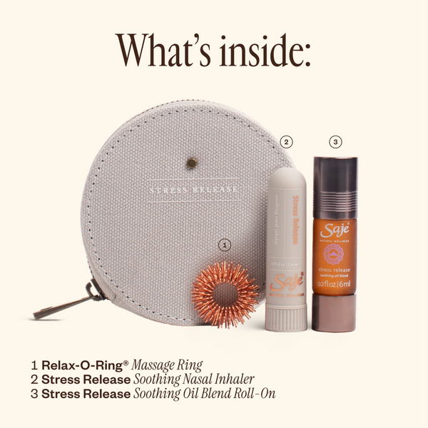 Saje Natural Wellness Stress Release Relaxation Kit #3
