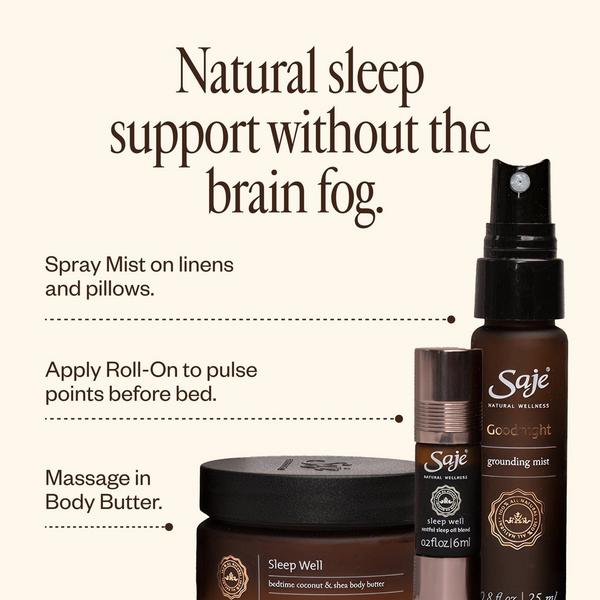 Saje Natural Wellness Sleep Well Restful Sleep Kit #4
