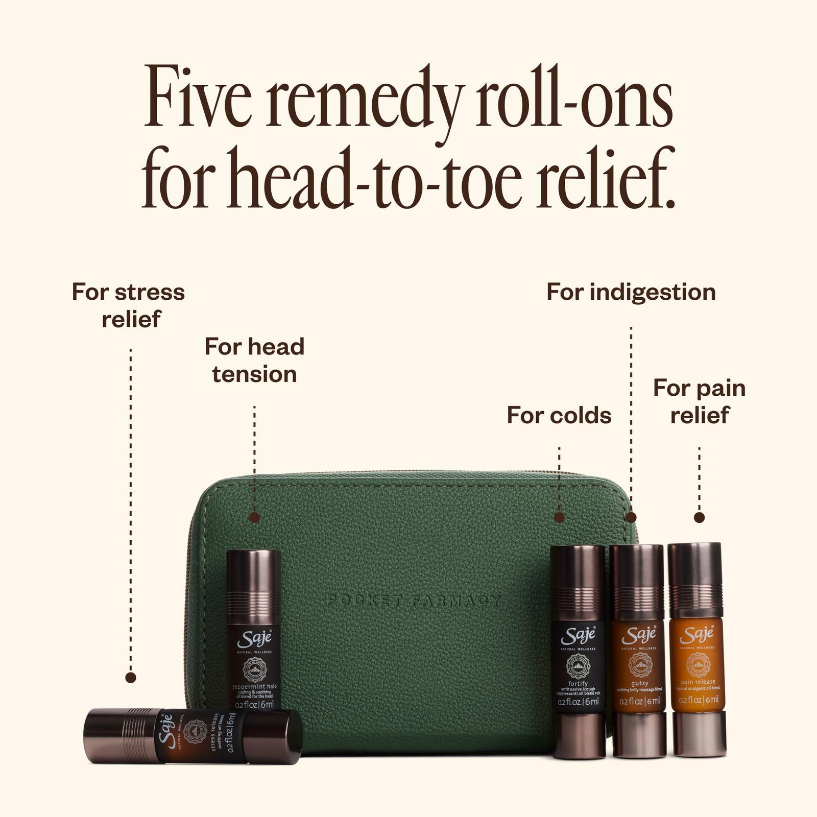 Saje Natural Wellness - Pocket Farmacy Physical Edition Full-Body