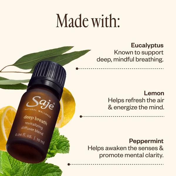 Saje Natural Wellness Aroma Halo Diffuser Starter Kit #5