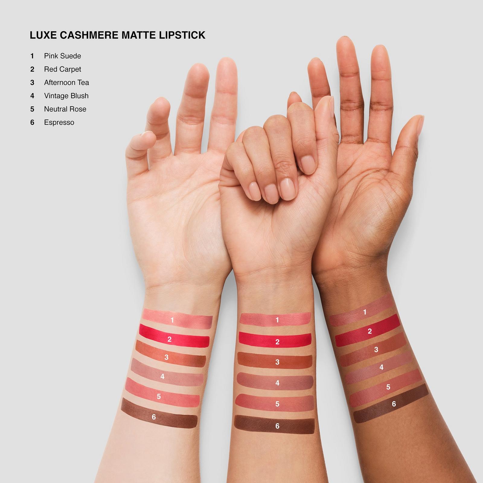 Luxe Cashmere Matte Lipstick - Vintage Blush