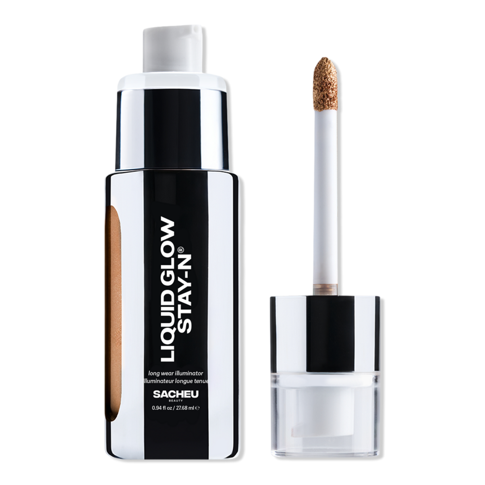 Sacheu Liquid Glow Stay-n All-day Illuminator - Golden Hour In Gold