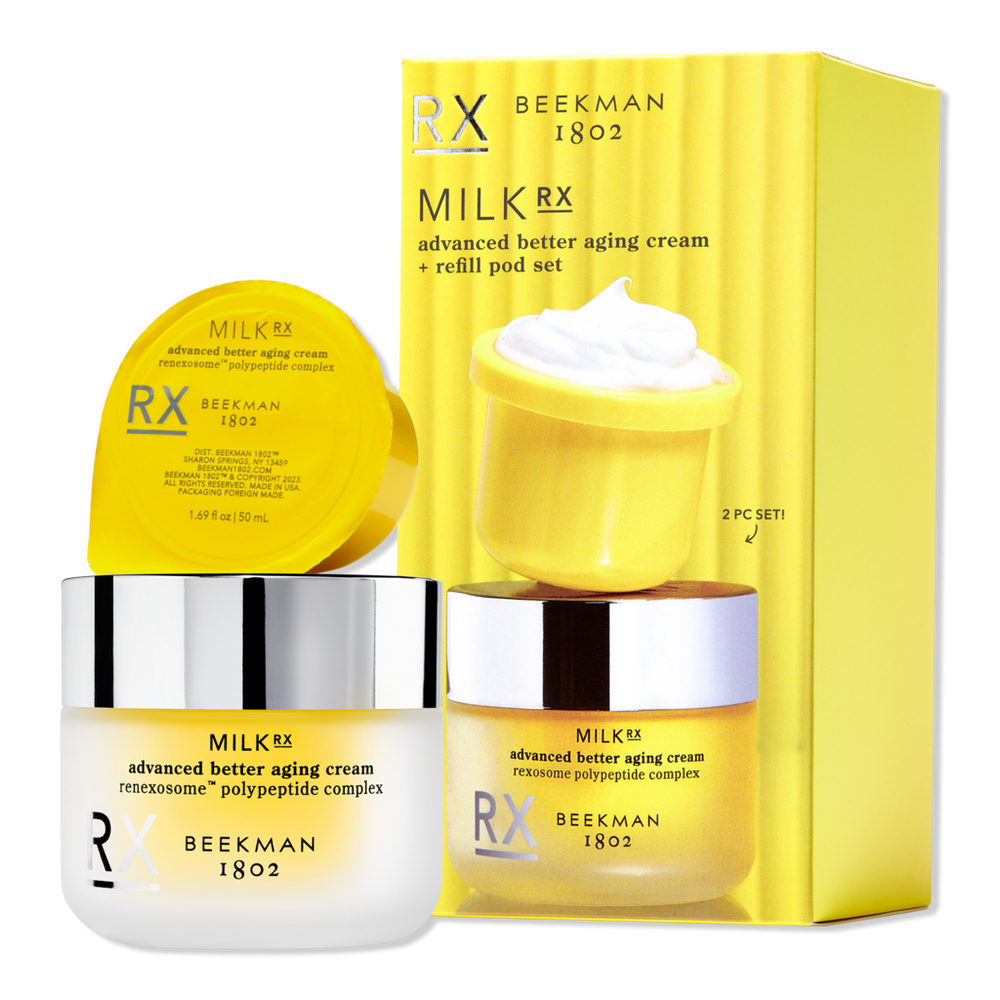 Beekman 1802 Milk Rx Advanced Better Aging Refill Duo