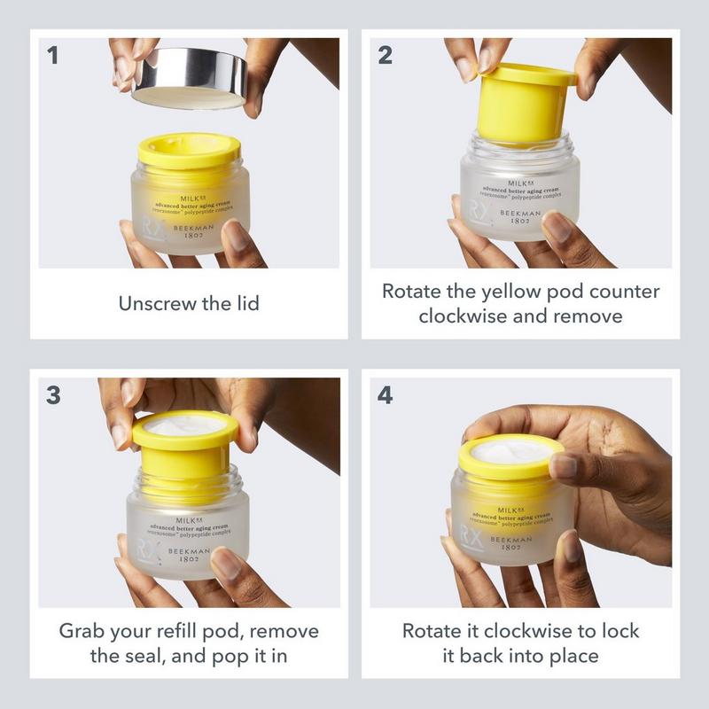 Beekman 1802 - Milk RX Advanced Better Aging Refill Duo | Ulta Beauty