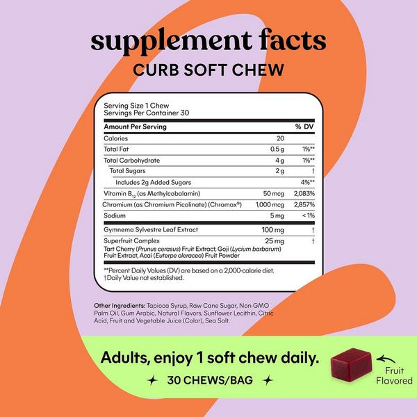Lemme Curb Chews: Cravings Support Soft Chews #6
