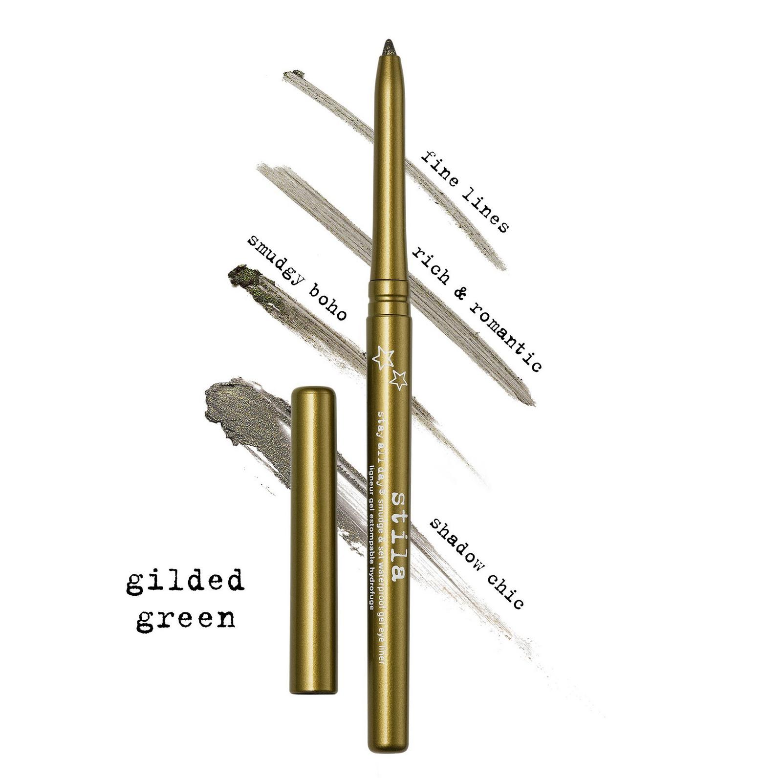 Stay All Day Smudge & Set Waterproof Gel Eye Liner - Gilded Green