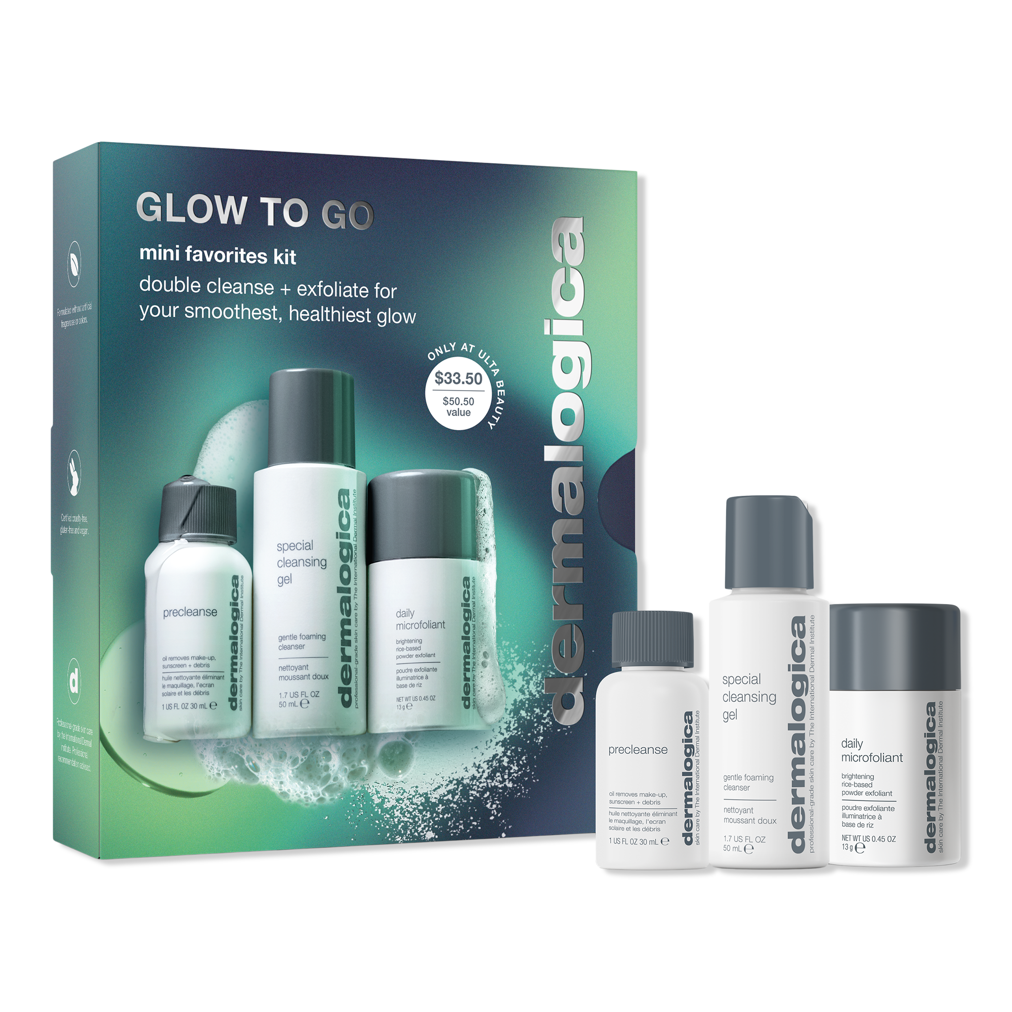 Dermalogica Glow to Go Mini Favorites Skincare Kit #1