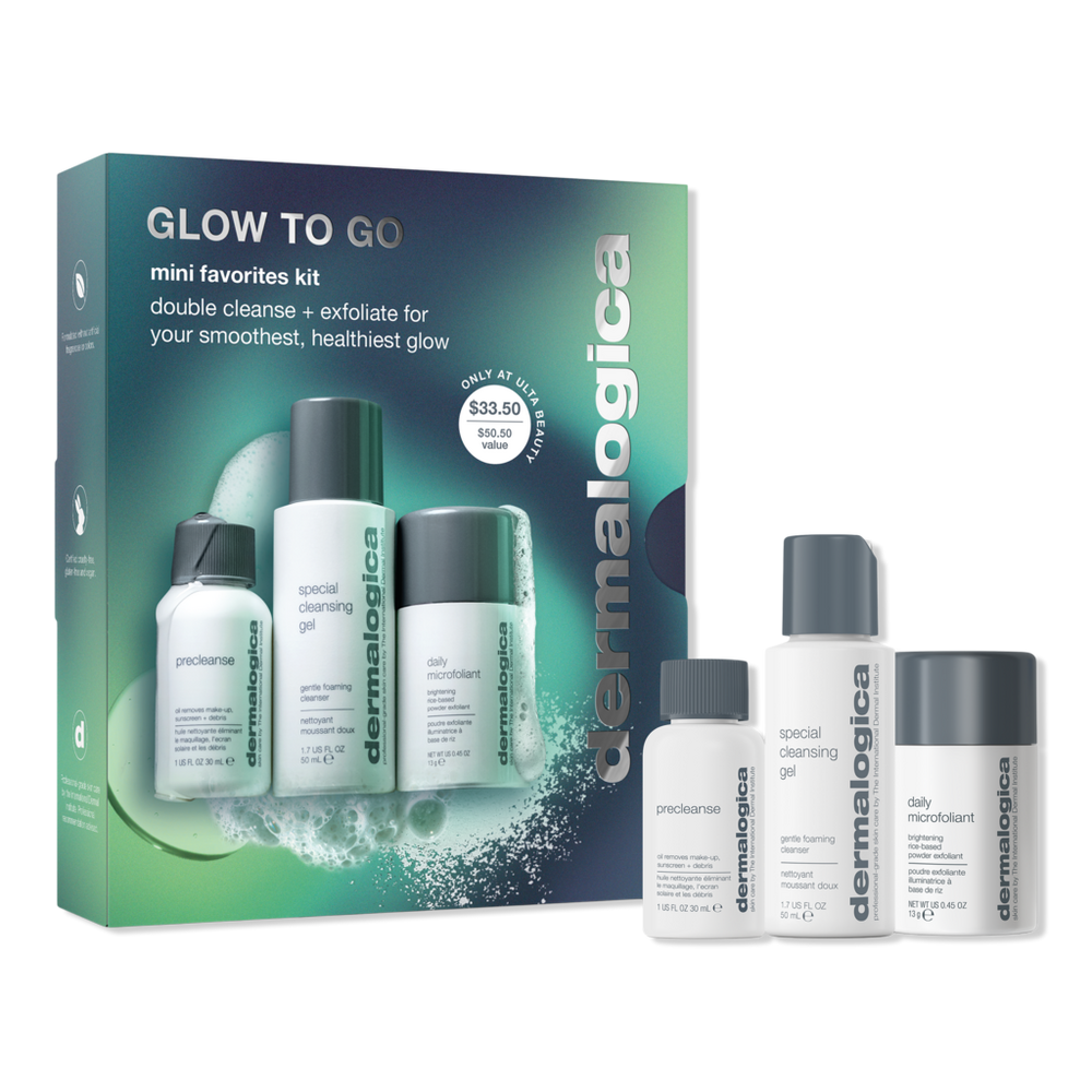 Dermalogica Glow To Go Mini Favorites Skincare Kit
