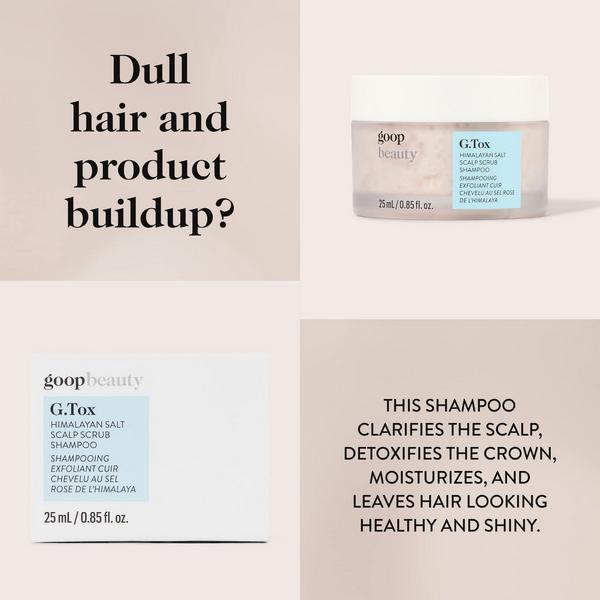 goop G.Tox Himalayan Salt Scalp Scrub Shampoo #7