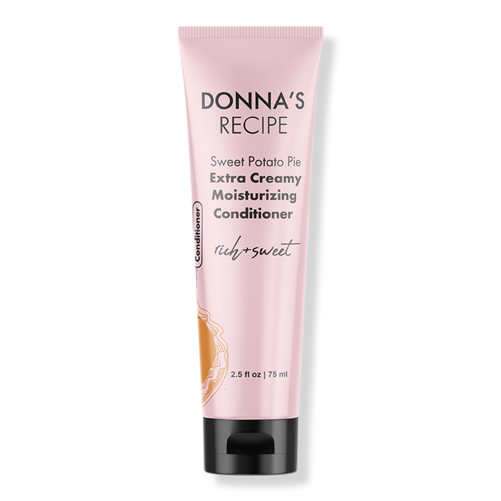 Donna's Recipe Travel Size Sweet Potato Pie Extra Creamy Moisturizing Conditioner