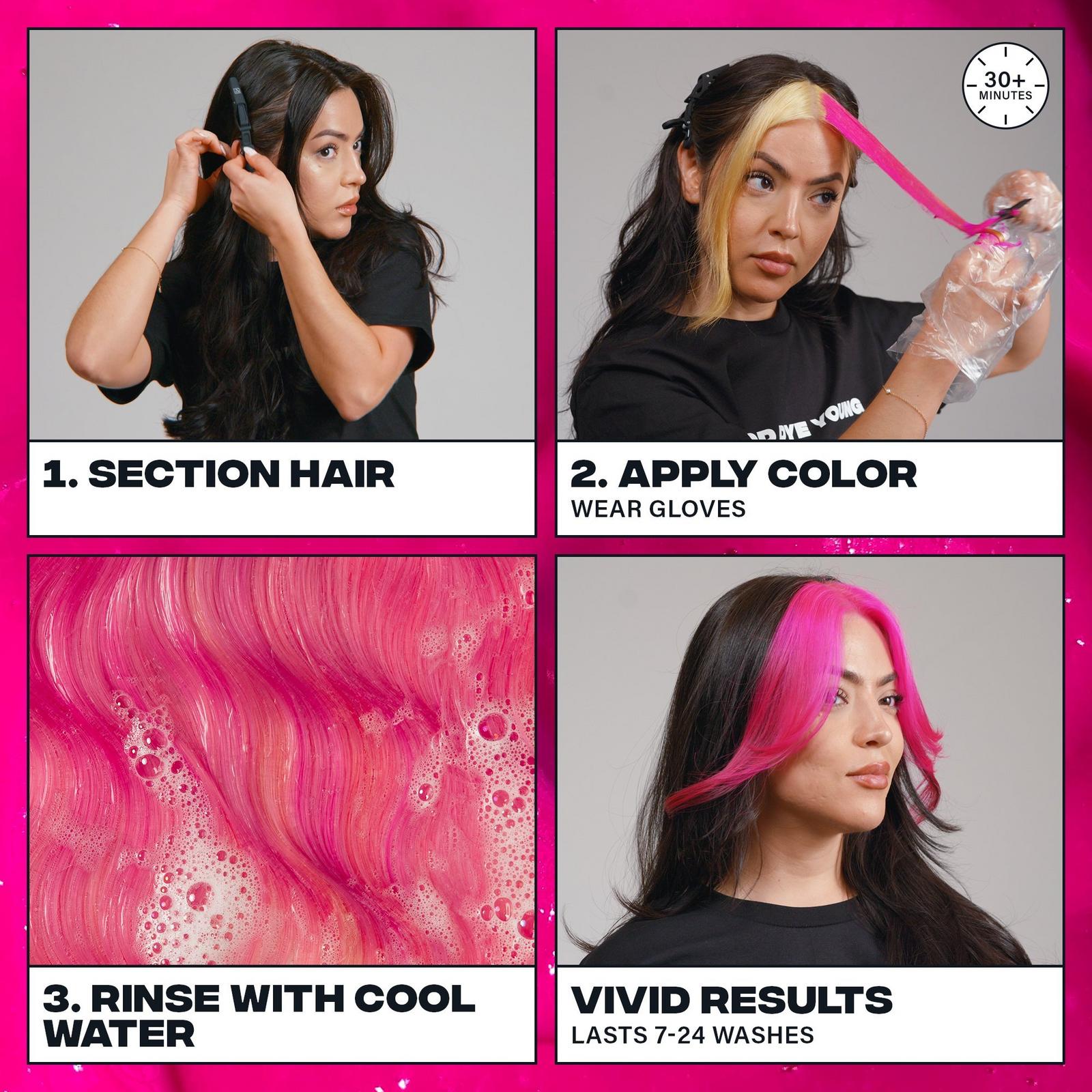 Semi-Permanent Hair Dye - Rose Mocha