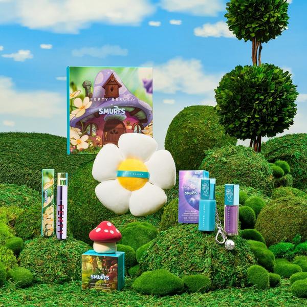 FENTY BEAUTY by Rihanna Fairy Bomb Smurfette Daisy Flower Shimmer Puff #5