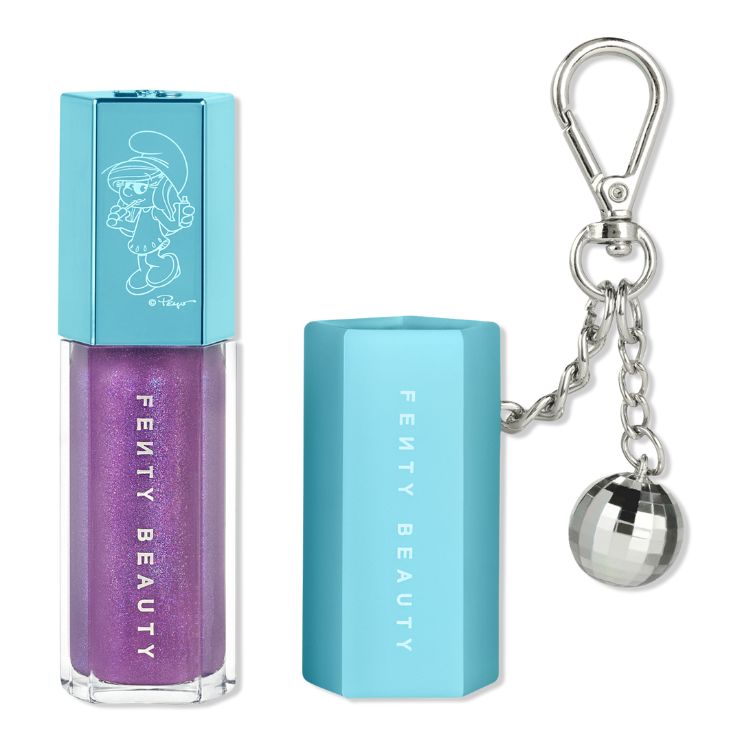 FENTY BEAUTY by Rihanna Smurfette Effect Gloss Bomb + Keychain #1