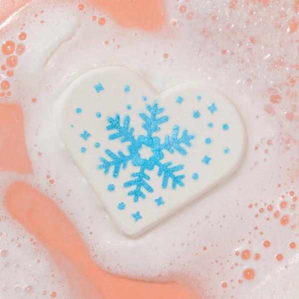 ULTA Beauty Collection Snowflake Heart Bath Bomb Fizzer #3