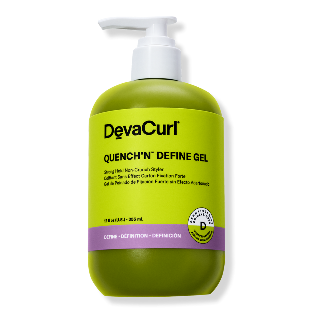 Devacurl Quench'n Define Gel Strong Hold Non-crunch Styler