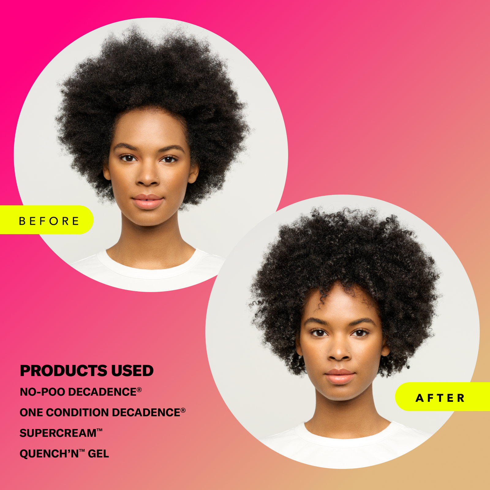 QUENCH’N DEFINE GEL Strong Hold Non-Crunch Styler