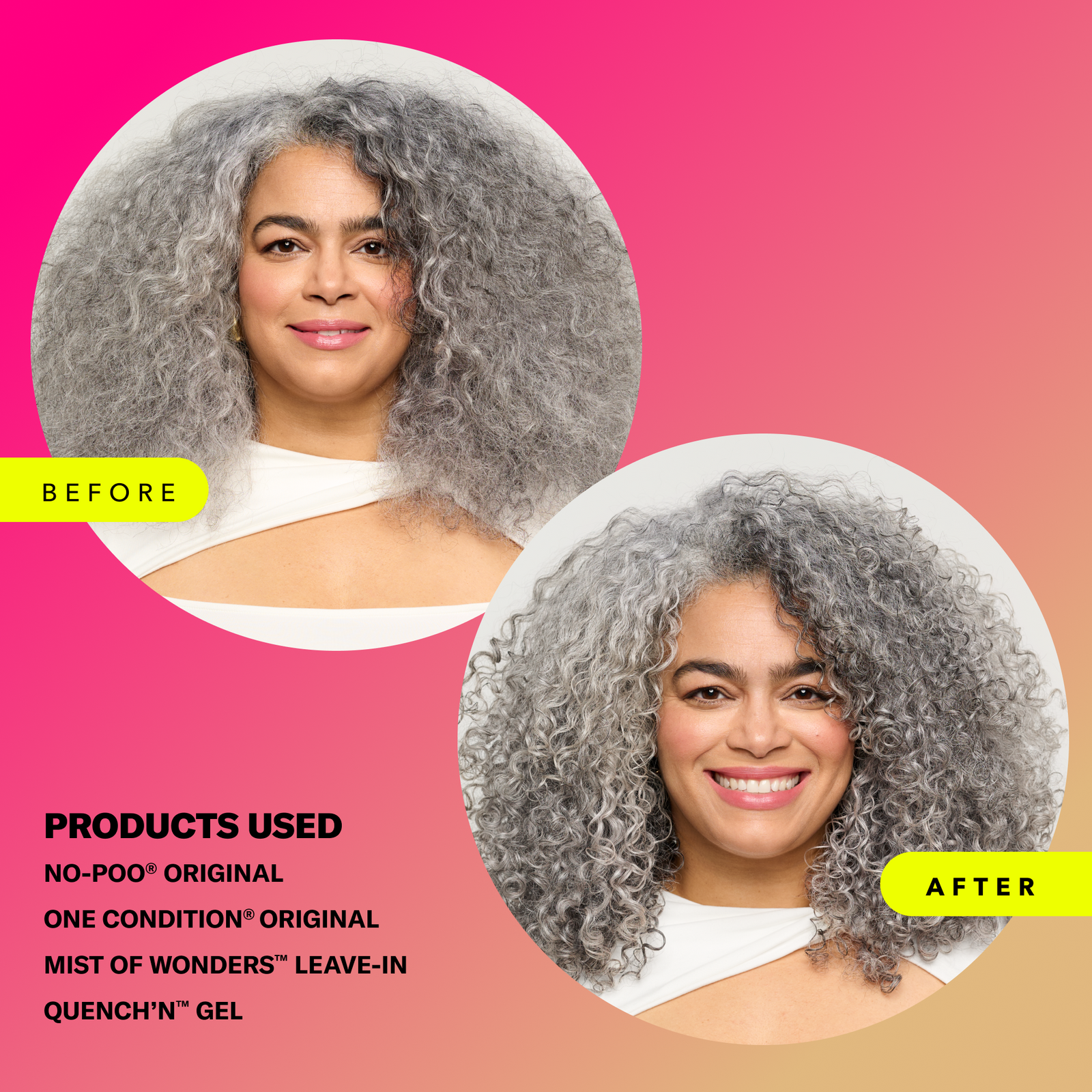 QUENCH’N DEFINE GEL Strong Hold Non-Crunch Styler