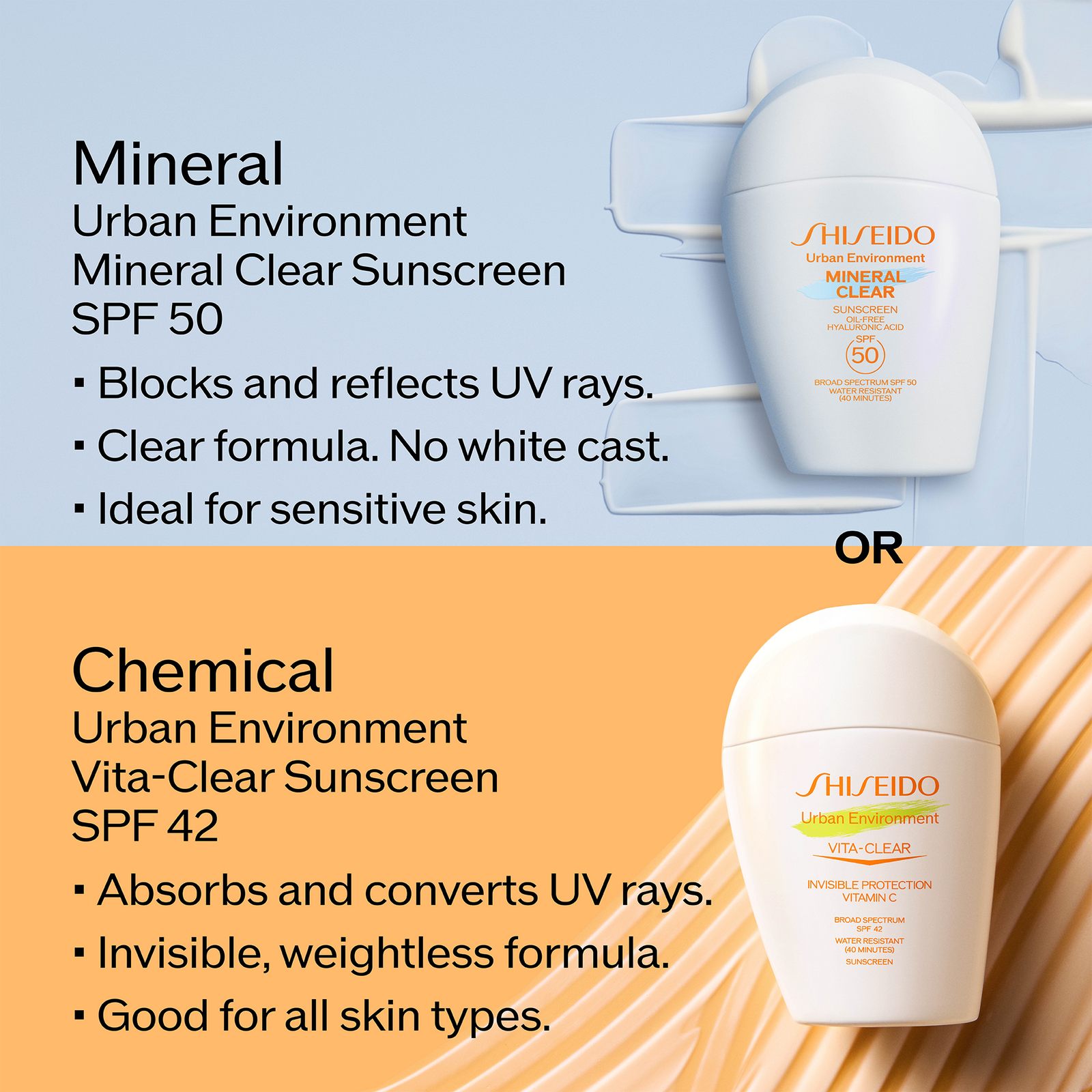 Urban Environment Mineral Clear Sunscreen SPF 50