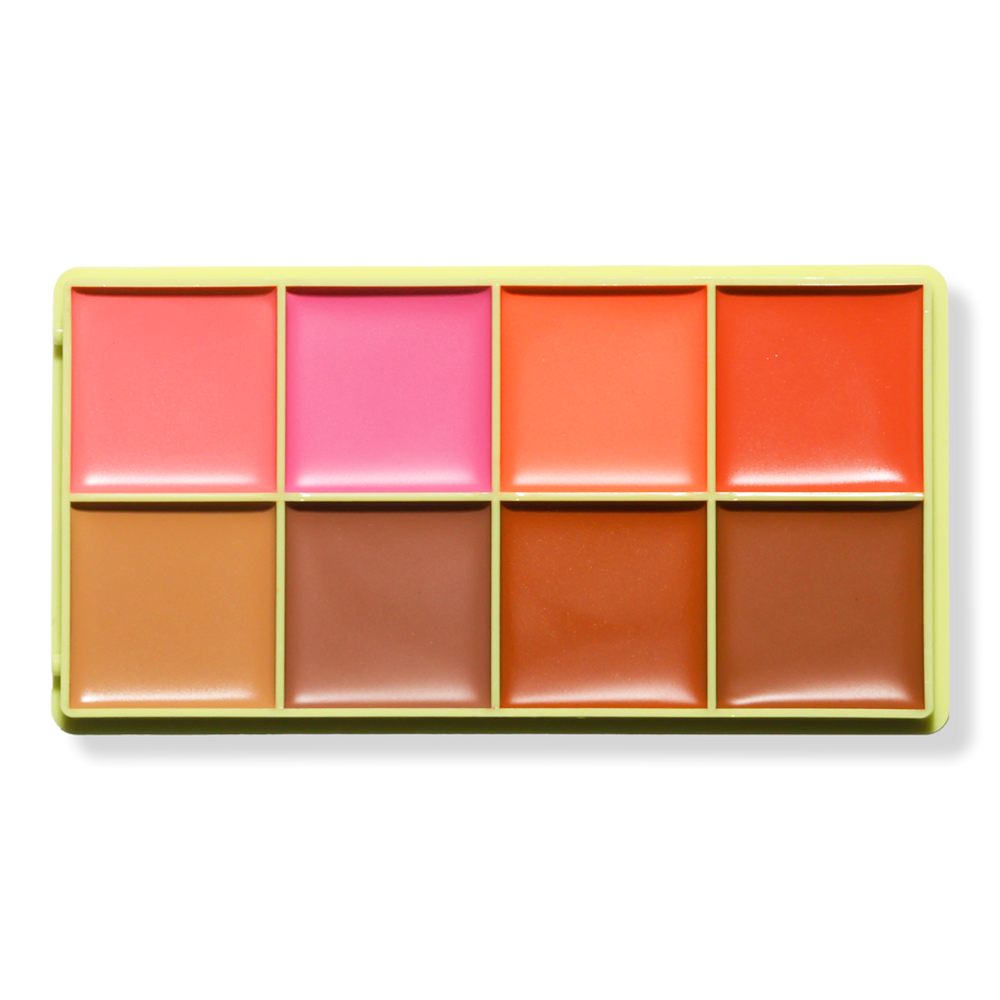 Made By Mitchell Curve Case Cream Makeup Palette - Light In White