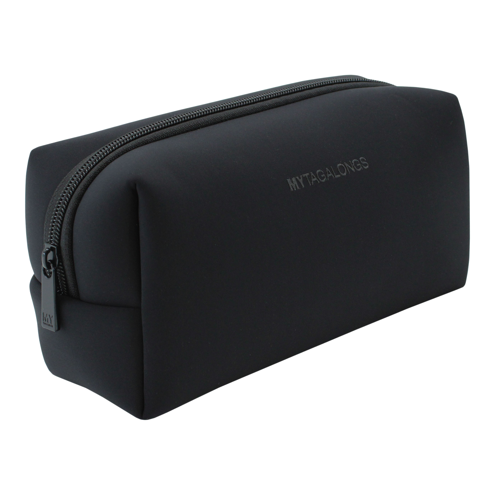 Cosmetic Case with Brush Pouch - Black