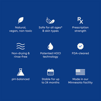 Hypochlorous Acid Hydrogel Spray
