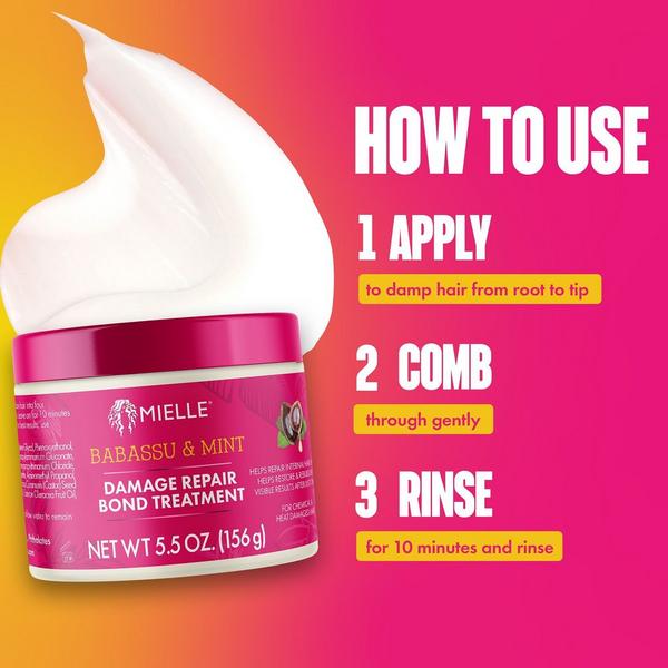 Mielle Babassu & Mint Damage Repair Bond Treatment #5