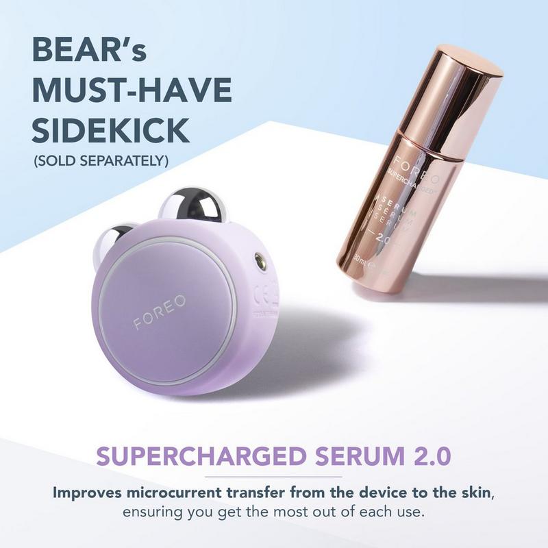 FOREO - Lavender BEAR 2 Go Targeted Microcurrent Facial Toning
