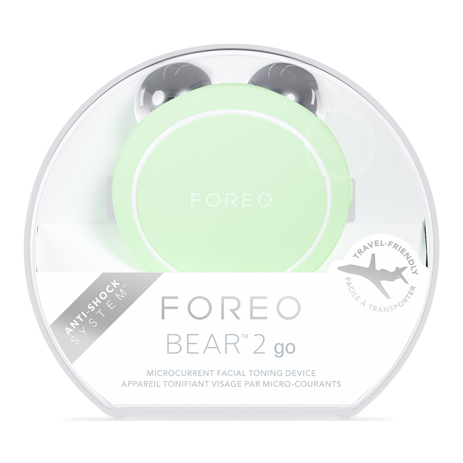 BEAR 2 Go Targeted Microcurrent Facial Toning Device - Pistachio