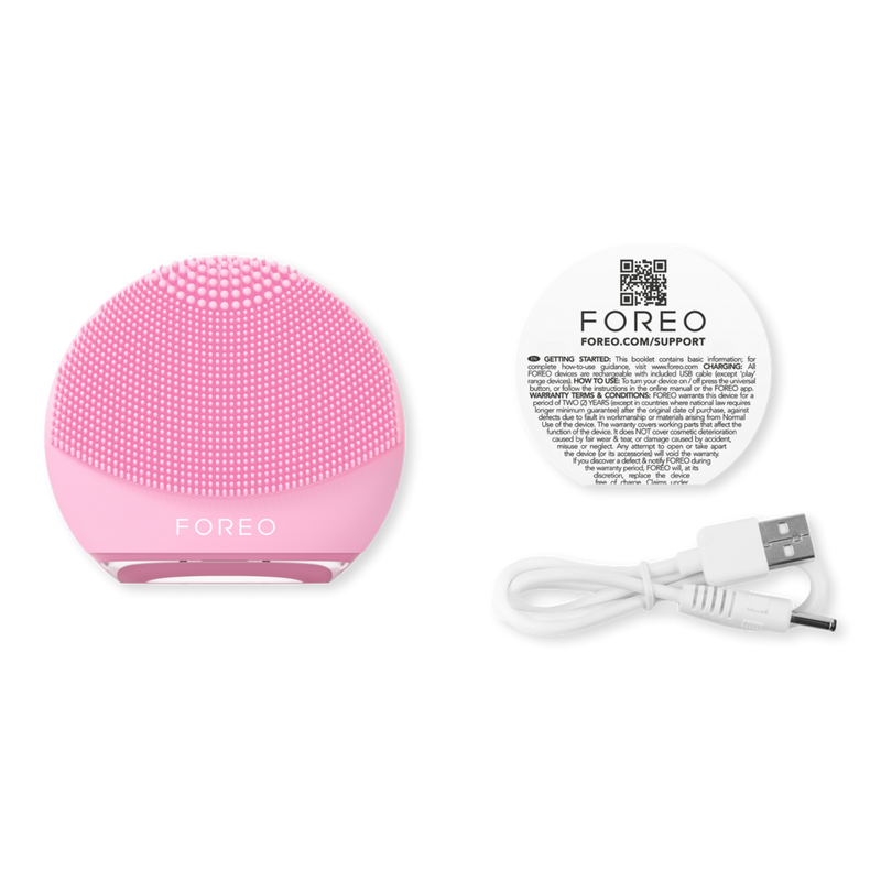 FOREO LUNA 4 mini ピンク FOREO LUNA™ 4 mini | Dual-Sided Facial Cleansing Massager