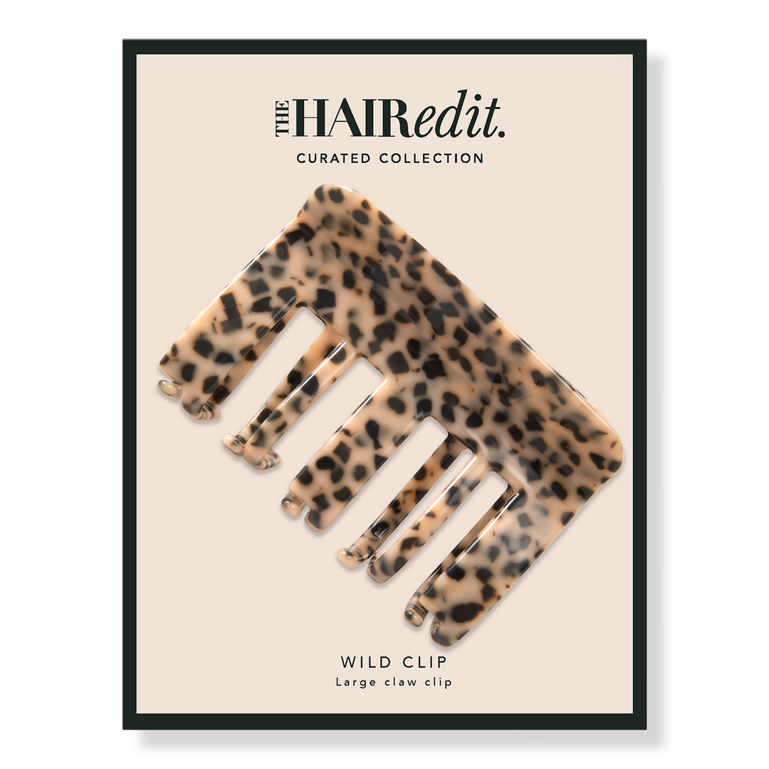 The Hair Edit Wild Cheetah Claw Clip #1
