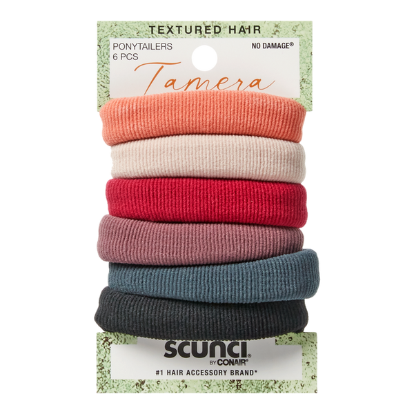 Scünci Tamera Ribbed Ponytailers #2