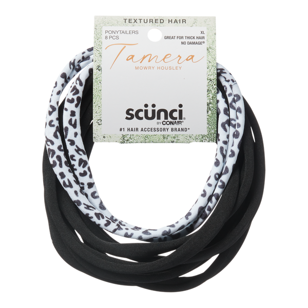 Scünci Tamera Thick Hair Hosiery Ponytailers #2