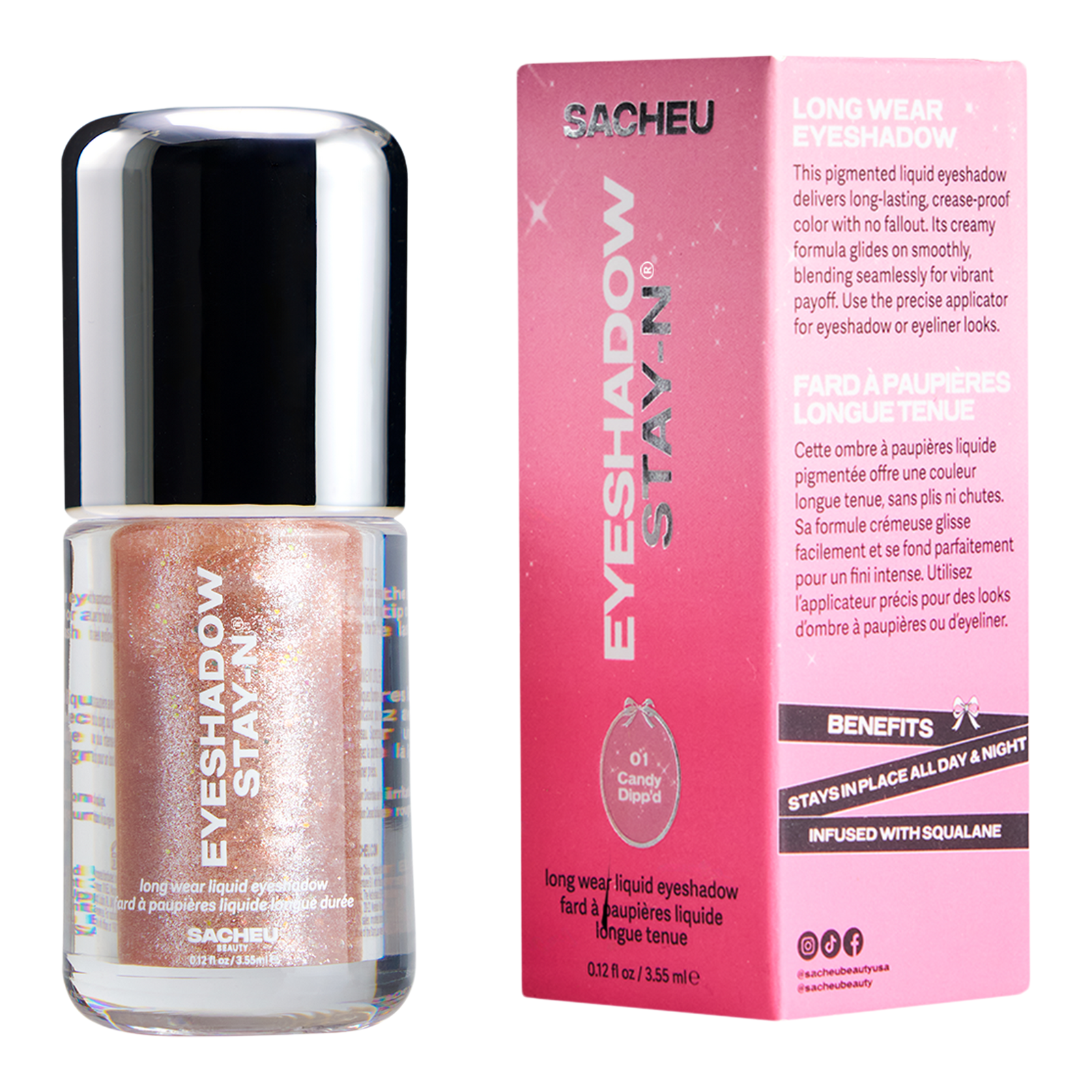 Long Wear Liquid Eyeshadow STAY-N - Candy Dipp’d