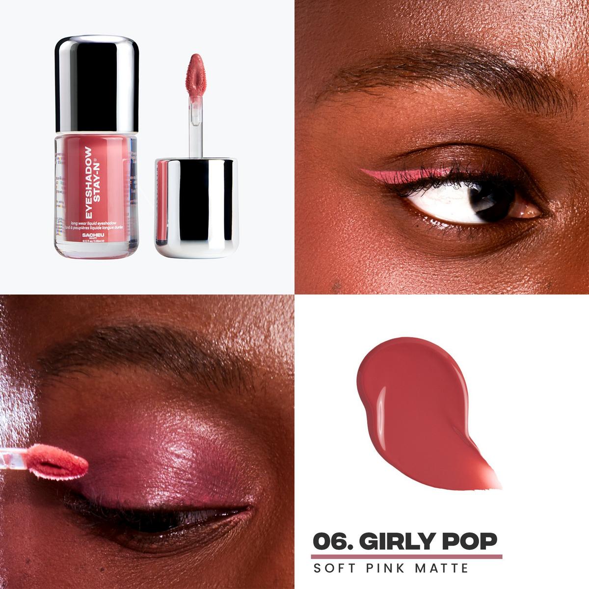 Long Wear Liquid Eyeshadow STAY-N - Girly POP