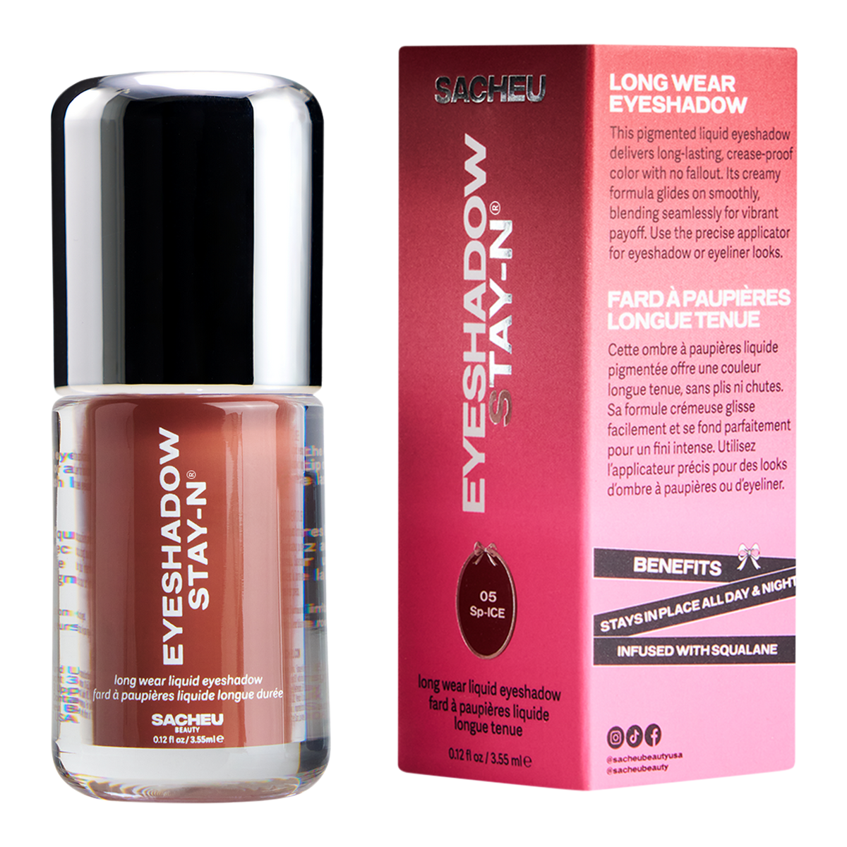 Long Wear Liquid Eyeshadow STAY-N - Sp-ICE